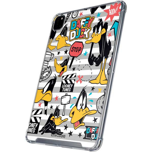 Looney Tunes Daffy Duck Striped Patches iPad Cases
